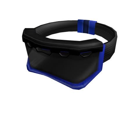 Blue Dirt Bike Goggles