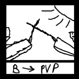 B → PVP