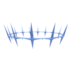 Diamond Spiky Crown Halo