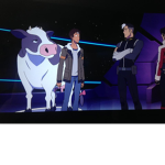 lance and his pet cow fan group