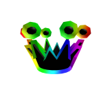 Cartoony Rainbow Crown