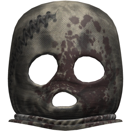 dirty grunge horror face mask