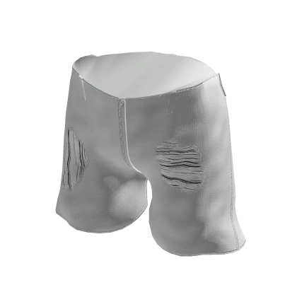 White Ripped Short Jeans Roblox Item Rolimon s
