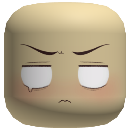 Cute Shocked Face Roblox item