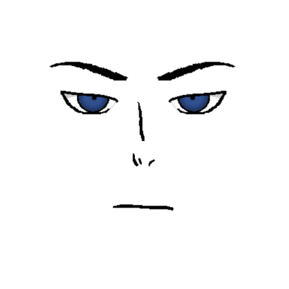 Bored Blue Eyes Roblox decal