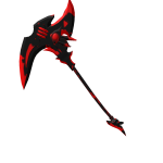 Red Futuristic Scythe