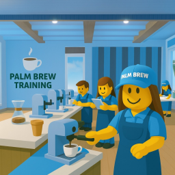 🌴☕ Palm Brew Café Training Center ☕🌴