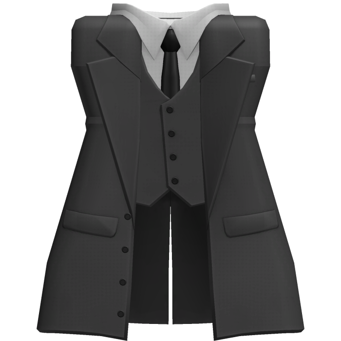 Grey Long coat with White Suit | Vest, R6 Girl