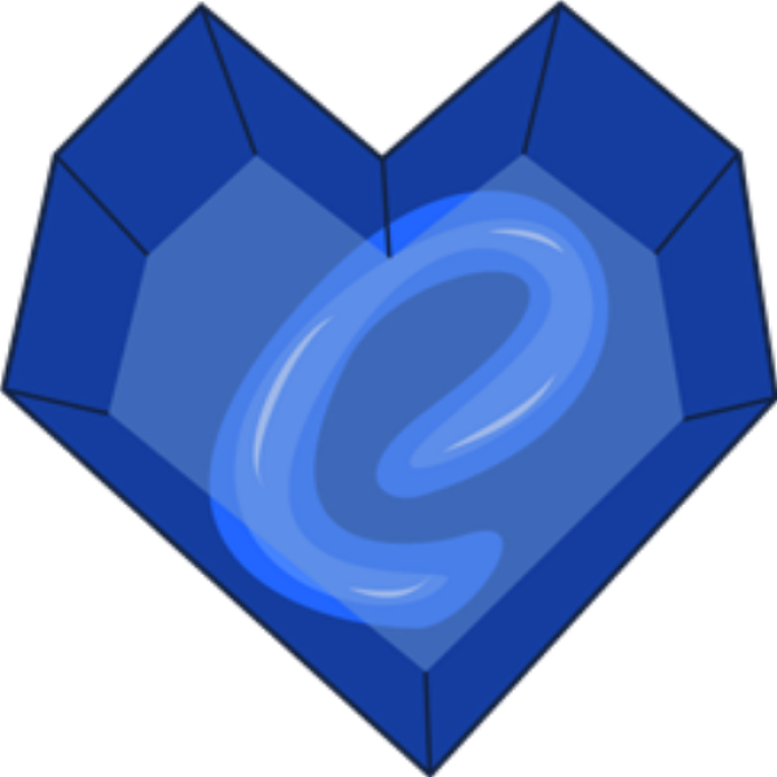 Blue Heart Cutie Mark Roblox decal