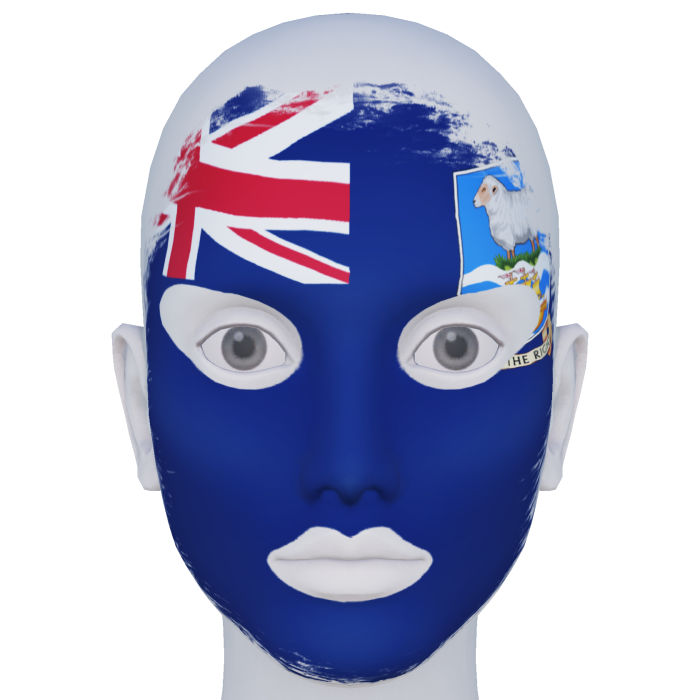 Falkland Islands Facepaint