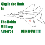 The Roblx Military Airforce