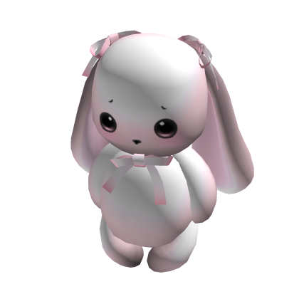 Cutesy Kawaii Coquette Bunny Plushie Handheld