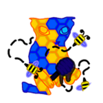 Blue Honey Bingus