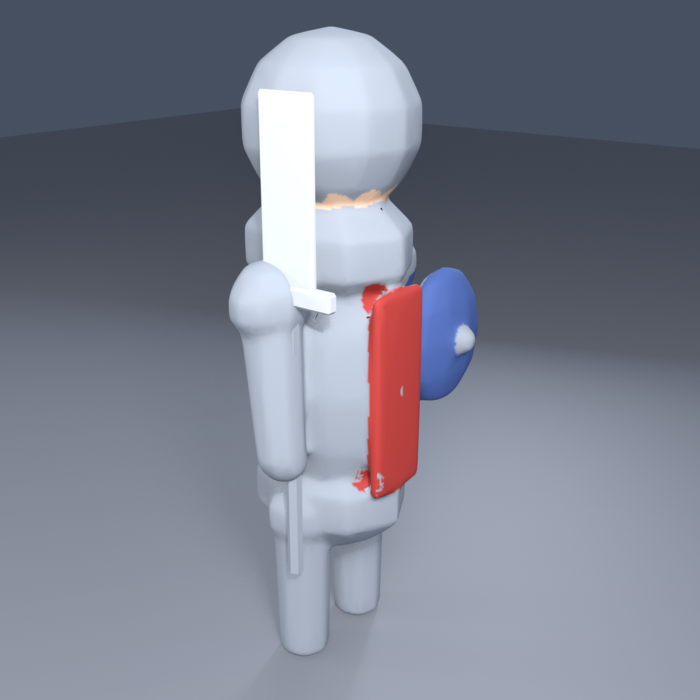 Low Poly Medieval Fantasy Characters RPG NPC x60 preview 5