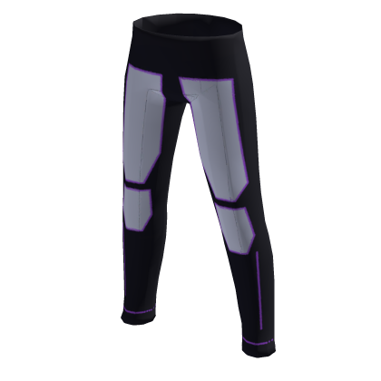 Neon Holo Panel Pants