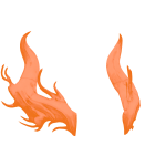 Orange Ghost Horns