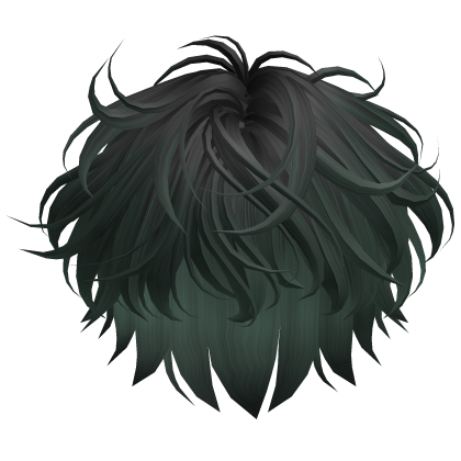 Curly Cute Boy Hair (Black n Milkte) Roblox item