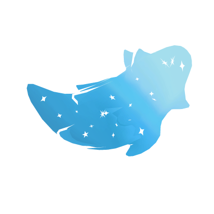 Stars Space Tail (Blue)