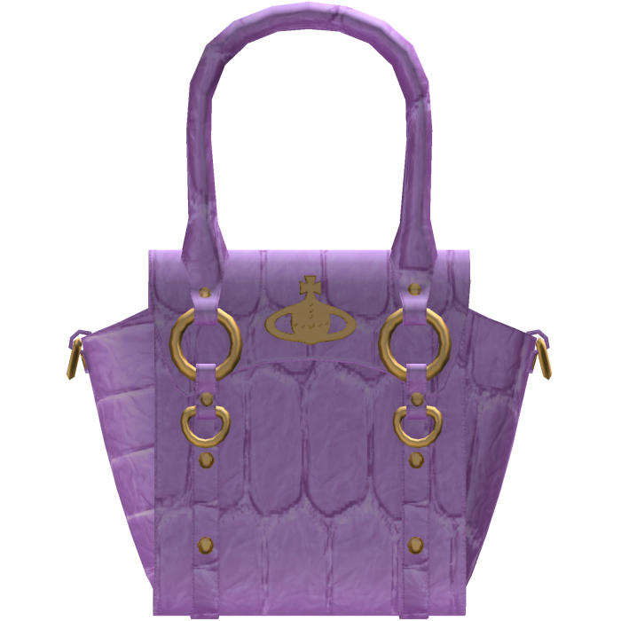 Light Purple Vivienne Westwood Baddie Purse Bag