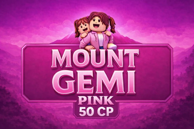 [MAU ROBUX?] MOUNT GEMI PINK