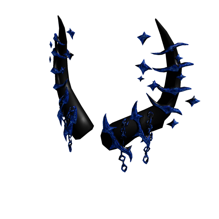 [FREE] Dark Blue Horns