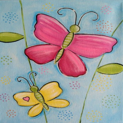 butterfly-kid-painting Roblox decal