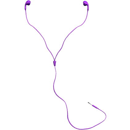 Purple Earphones