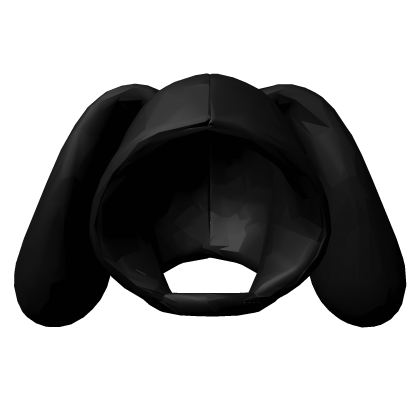 Black Bunny Hood Roblox item