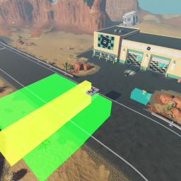 Extreme racing game