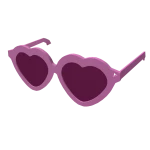 Brookhaven 🏡 RP Heart Party Glasses