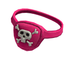 Neon Pink Pirate Patch