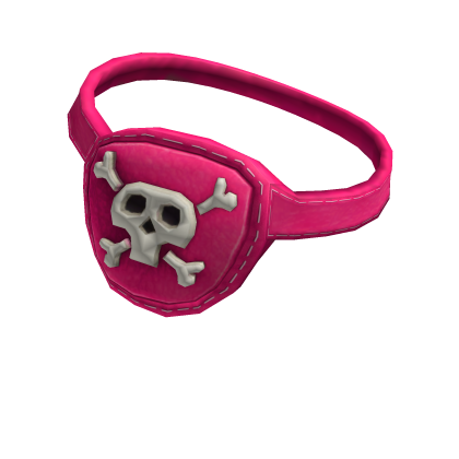 Neon Pink Pirate Patch