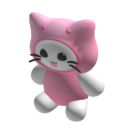 🐻 Pink Cat Plushie thumbnail