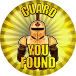Found Guard! 💛 Roblox badge thumbnail