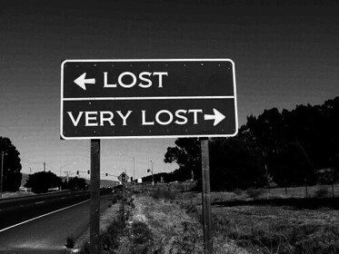 Lost and Scared.