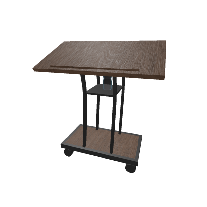 ✨ [New!] Wooden-Truss Podium w/Wheels