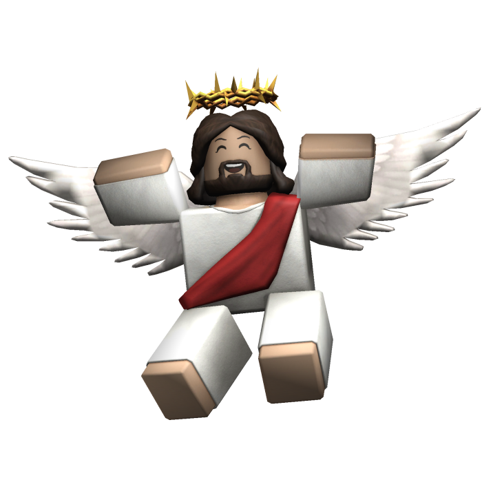 Jesus Happy Angel Joyful Buddy