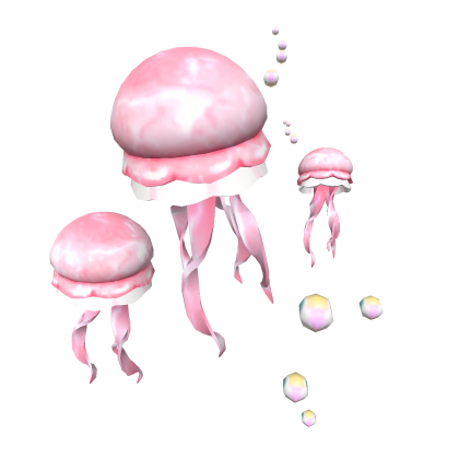 jellyfish bloom aura in pink