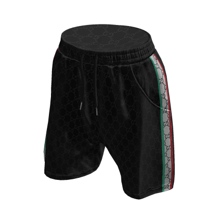 Black Designer Shorts