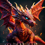 The flying red dragons X demons