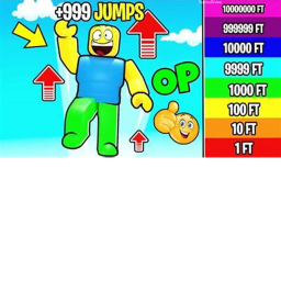 ESCAPE THE IMPOSSIBLE JUMP OBBY! (+1 jump per sec)