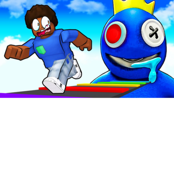 Do Parkor to get away from Rainbow Friends