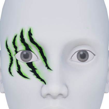 Green Neon Void Scar