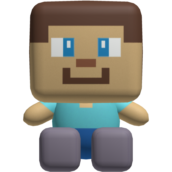 Steve Pixel Plush
