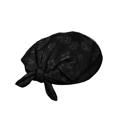 Small Black Bandana