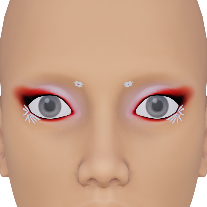 Red Daisy Eyeshadow