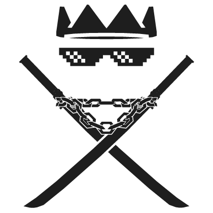 Cartoony White Chain Shades Swordpack Combo Roblox item