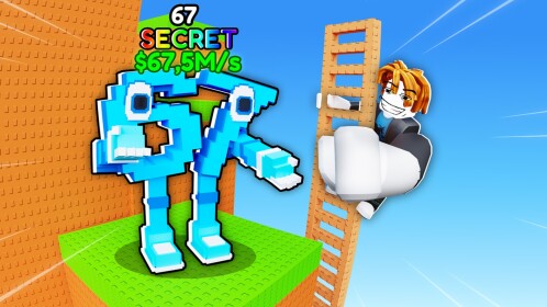 Climb Ladders for Brainrots!