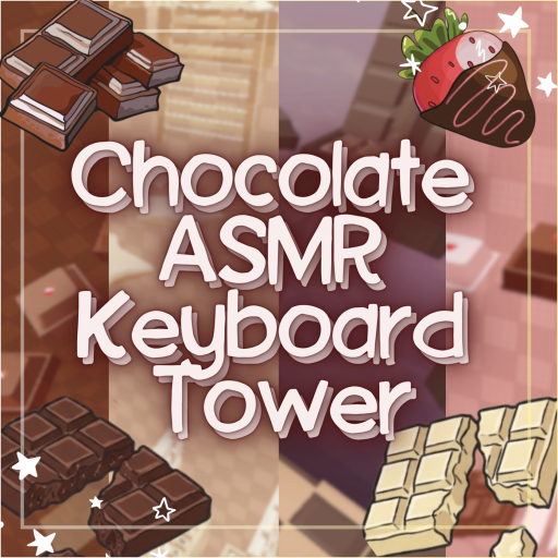 Chocolate ASMR Keyboard Tower