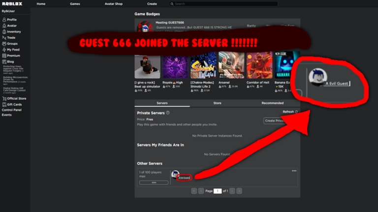 ONLY Guest 666 ALLOWED screenshot 2